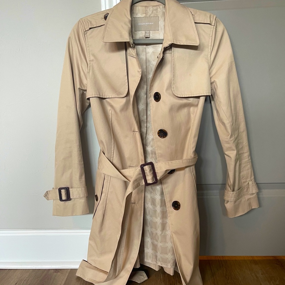 Banana Republic Trench Coat with Belt